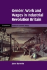 Gender, Work and Wages in Industrial Revolution Britain - Book
