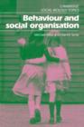 Behaviour and Social Organisation - Book