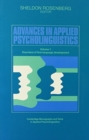Advances in Applied Psycholinguistics: Volume 1, Disorders of First Language Development - Book