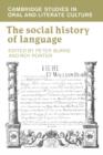 The Social History of Language - Book