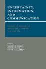 Essays in Honor of Kenneth J. Arrow: Volume 3, Uncertainty, Information, and Communication - Book