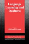 Language Learning and Deafness - Book