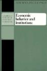 Economic Behavior and Institutions : Principles of Neoinstitutional Economics - Book