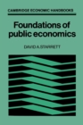 Foundations in Public Economics - Book