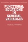 Functional Equations in Several Variables - Book
