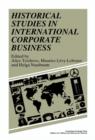 Historical Studies in International Corporate Business - Book
