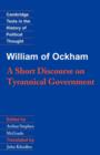 William of Ockham: A Short Discourse on Tyrannical Government - Book