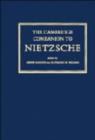 The Cambridge Companion to Nietzsche - Book