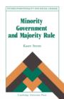 Minority Government and Majority Rule - Book