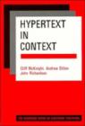 Hypertext in Context - Book