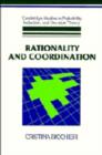 Rationality and Coordination - Book