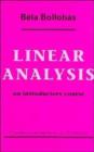 Linear Analysis - Book