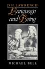 D. H. Lawrence: Language and Being - Book
