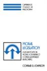 Moral Legislation : A Legal-Political Model for Indirect Consequentialist Reasoning - Book
