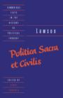 Lawson: Politica sacra et civilis - Book