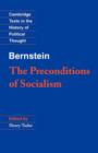 Bernstein: The Preconditions of Socialism - Book