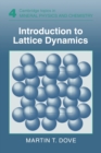 Introduction to Lattice Dynamics - Book