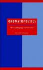 Onomatopoetics : Theory of Language and Literature - Book