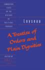 A Treatise of Orders and Plain Dignities - Book