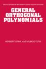 General Orthogonal Polynomials - Book
