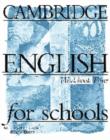 Cambridge English for Schools 4 Workbook - Book