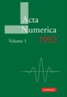 Acta Numerica 1992: Volume 1 - Book
