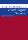 The Cambridge French-English Thesaurus - Book