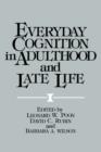 Everyday Cognition in Adulthood and Late Life - Book