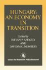 Hungary: An Economy in Transition - Book