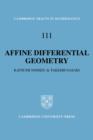 Affine Differential Geometry : Geometry of Affine Immersions - Book