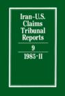 Iran-U.S. Claims Tribunal Reports: Volume 9 - Book