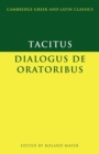 Tacitus: Dialogus de oratoribus - Book