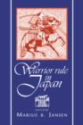 Warrior Rule in Japan - Book