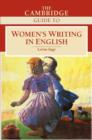 The Cambridge Guide to Women's Writing in English - Book