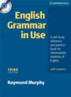 English Grammar In Use with Answers and CD ROM : A Self-study Reference and Practice Book for Intermediate Students of English - Book