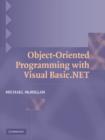 Object-Oriented Programming with Visual Basic.NET - Book