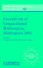 Foundations of Computational Mathematics, Minneapolis 2002 - Book
