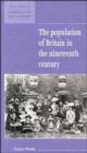 The Population of Britain in the Nineteenth Century - Book
