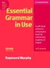 Essential Grammar in Use with Answers : A Self-study Reference and Practice Book for Elementary Students of English - Book