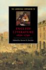 The Cambridge Companion to English Literature, 1650-1740 - Book