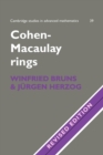 Cohen-Macaulay Rings - Book