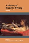 A History of Women's Writing in Italy - Book