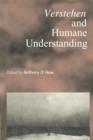 Verstehen and Humane Understanding - Book