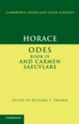 Horace: Odes IV and Carmen Saeculare - Book