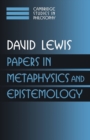 Papers in Metaphysics and Epistemology: Volume 2 - Book