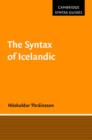 The Syntax of Icelandic - Book