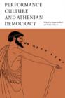 Performance Culture and Athenian Democracy - Book