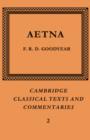 Incerti Auctoris Aetna - Book