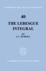 The Lebesgue Integral - Book