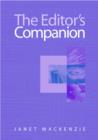 The Editor's Companion - Book